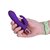 Pillow Talk® Secrets - Sensual – Luxurious Dual Thrusting Wand - Purple thumbnail